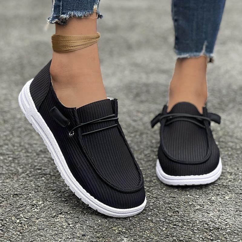 Stylish Women's Solid Color Canvas – Durable, Non-Slip, Canvas Shoes for Casual Daily Wear