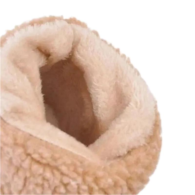 Women's Winter Fur Ankle Boots - Keep Your Feet Warm Comfort Women's Chunky Women's Fuzzy