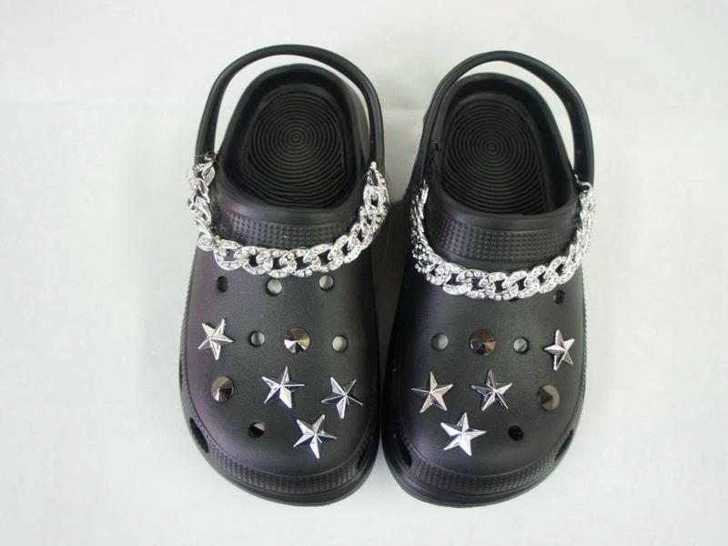 Star Embellished Clogs Mules Summer beach slide and Garden Sandals  Footwear Walking Shoes  Platform Comfort Women