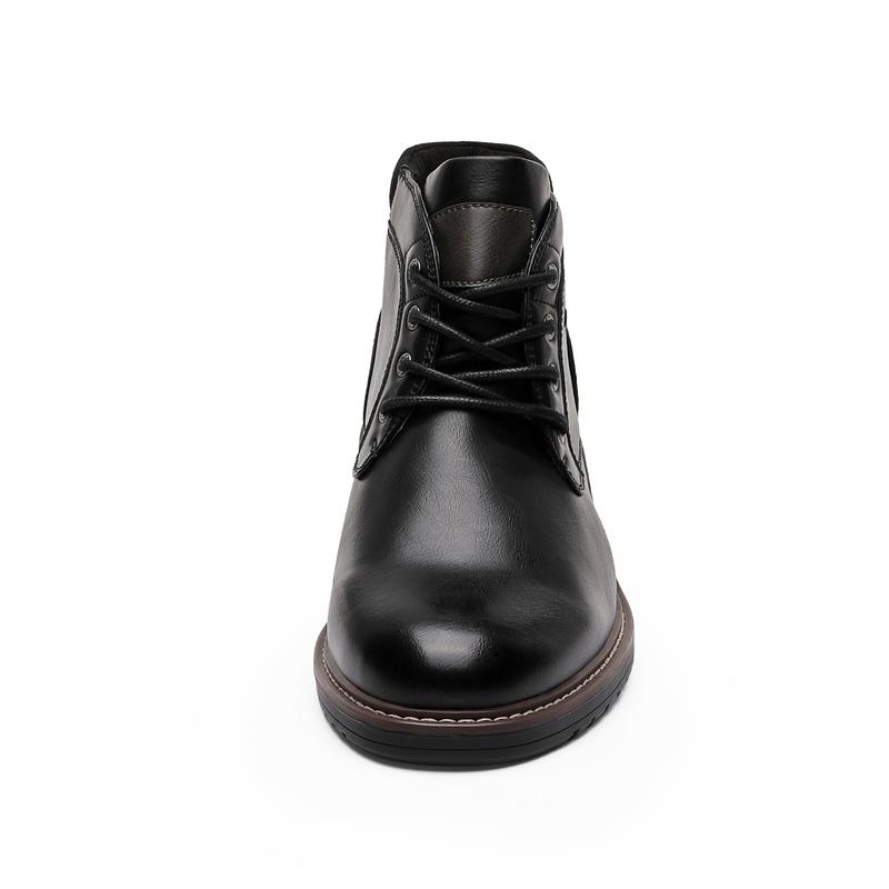 Bruno Marc Men's Synthetic Leather Chukka Dress Boots