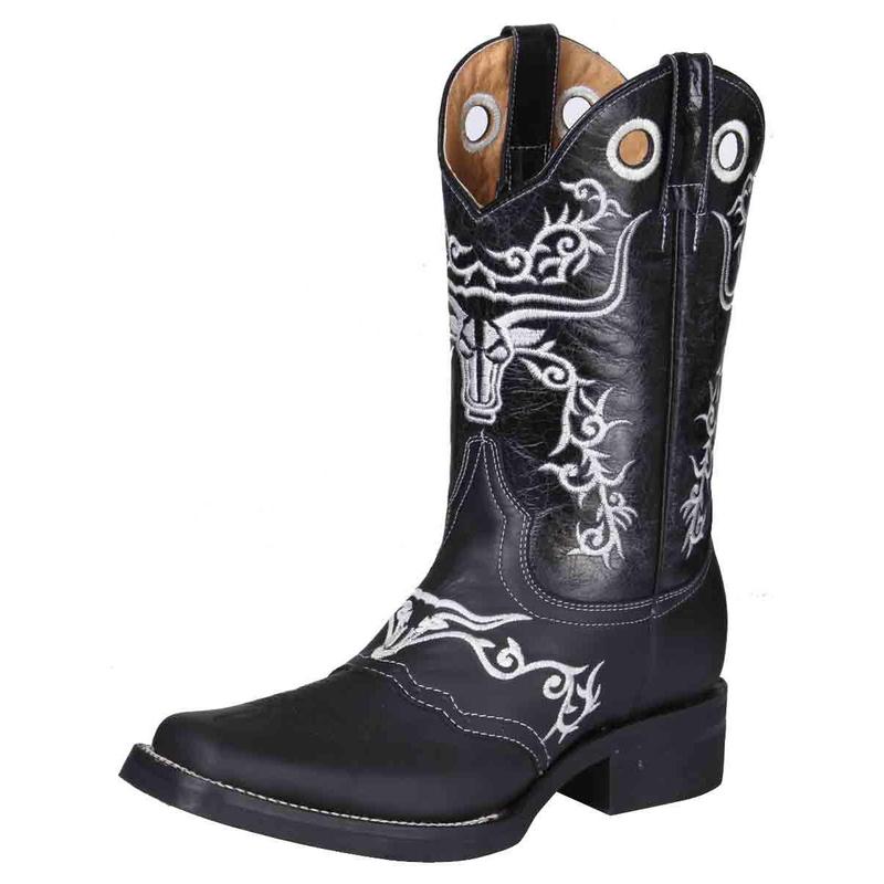 El General Rodeo Boot - Crazy Black 34313