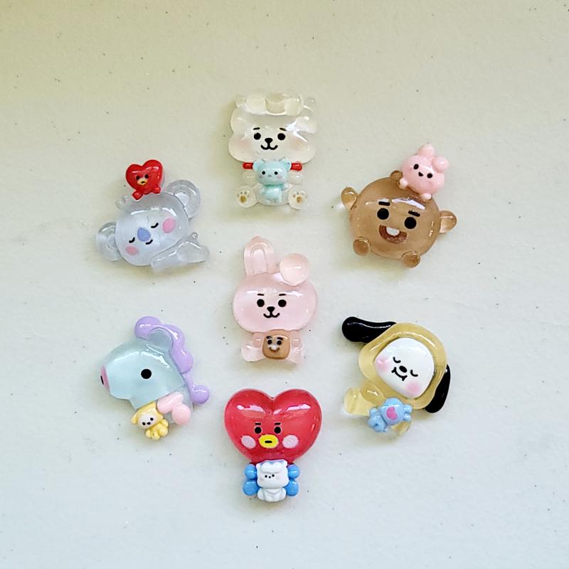 Bt21 Clear Croc Charms (Please Read Description)