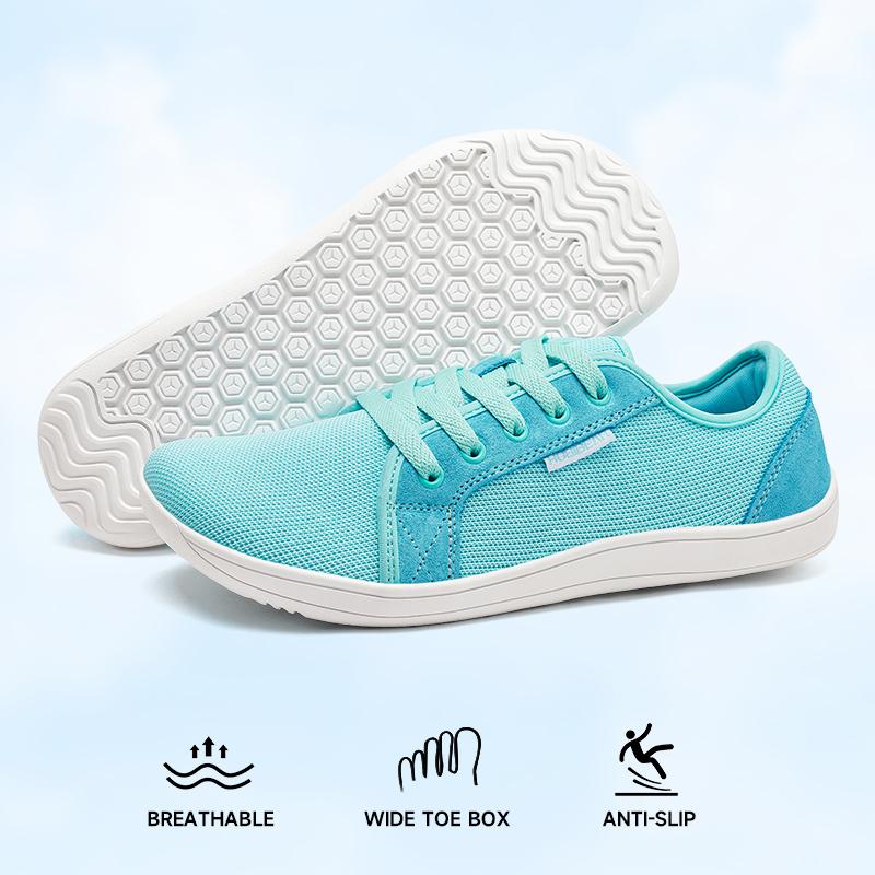 HOBIBEAR Womens Mens Minimalist Barefoot Shoes Zero Drop Wide Width Fashion Sneaker Trainer Sports Shoes Women's Cloudfoam Pure Sneaker