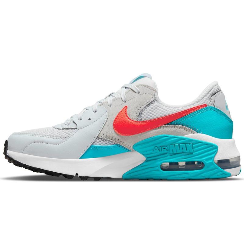 Women's Nike Air Max Excee Pure Platinum Bright Crimson (CD5432 008)