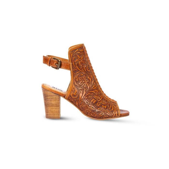 Monika Hand Tooled Leather Boot