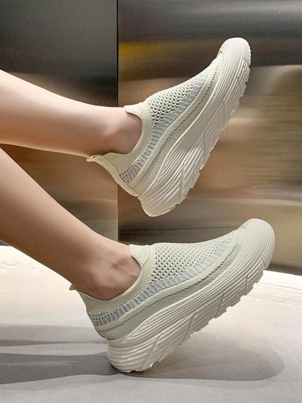 Women's Mesh Breathable Lightweight Sneakers, 2024 New Style Casual Comfortable Sports Running Shoes, All-match Non-slip Wear-resisting Sneakers for Daily Wear