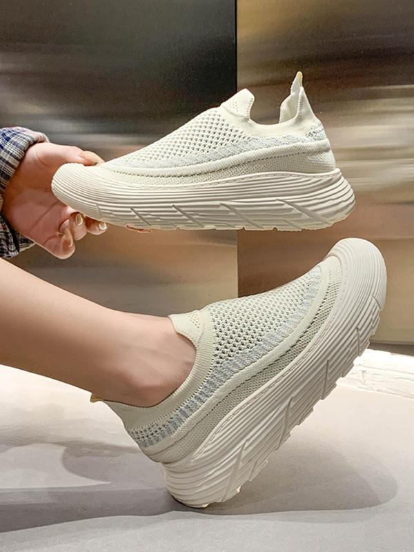 Women's Mesh Breathable Lightweight Sneakers, 2024 New Style Casual Comfortable Sports Running Shoes, All-match Non-slip Wear-resisting Sneakers for Daily Wear