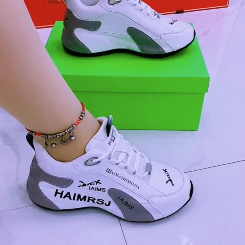 Couple's Shoes Sneaker Men's and Women's Same Style Flat Bottom Comfort Soft Bottom 2024 New Dad Shoes Fashion All-Match Fashion