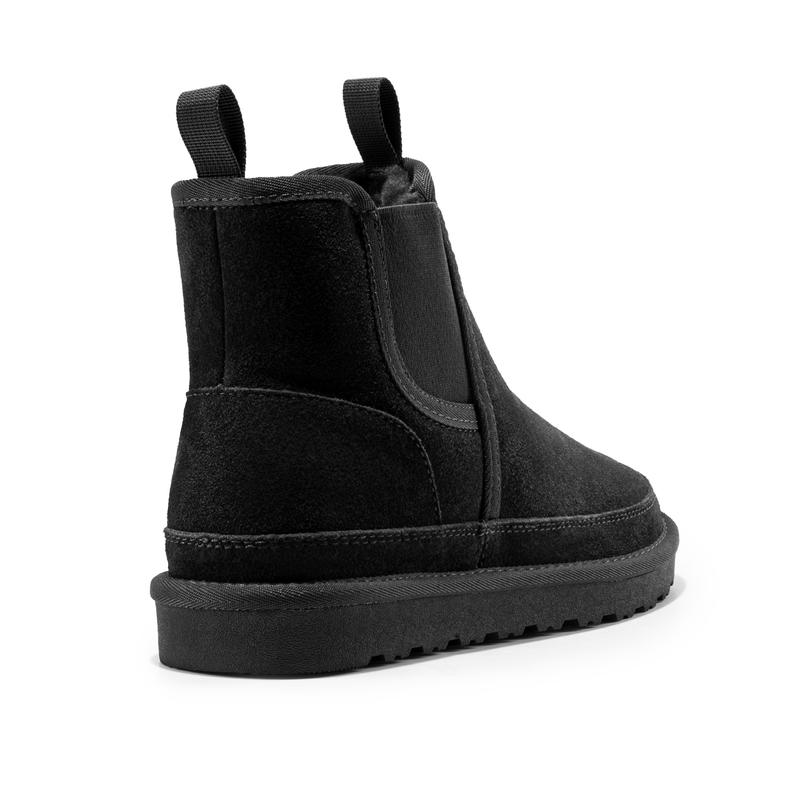 Bruno Marc Men's Suede Snow Boots