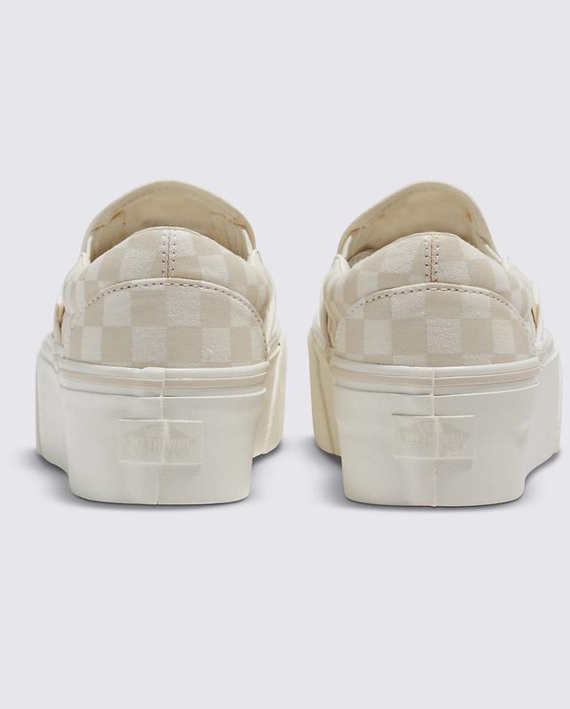 Vans Classic Slip-On Checkerboard Stackform Shoe