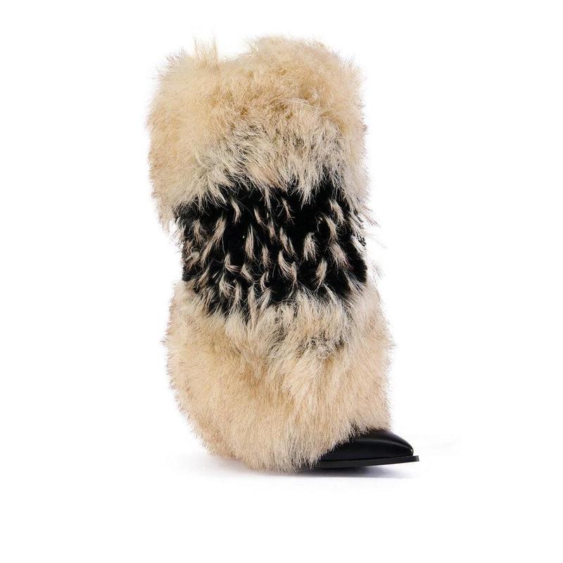 AZALEA WANG EKKO MULTI FUR BOOT