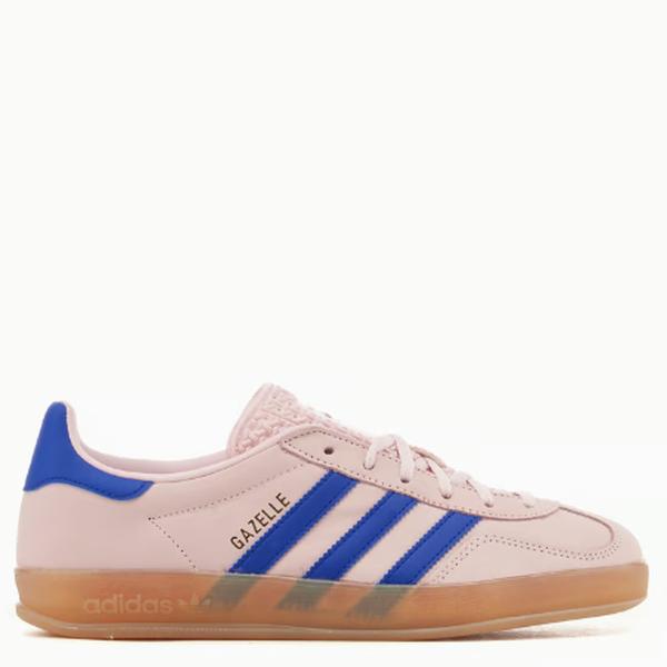 adidas Gazelle Indoor Clear Pink Lucid Blue JI1371 Womens Fashion Sneakers New