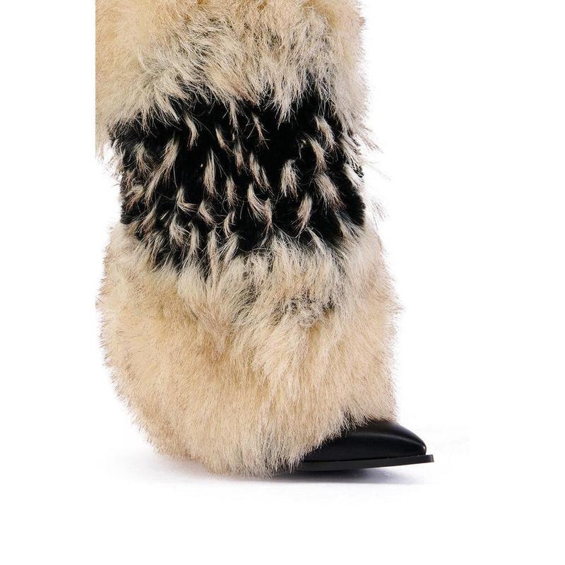 AZALEA WANG EKKO MULTI FUR BOOT