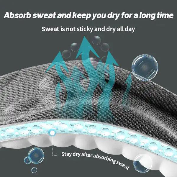 4D Massage Shoe Insoles Footwear Comfort