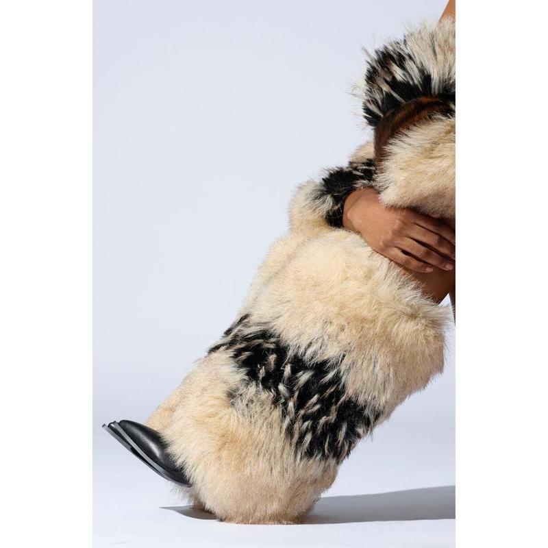 AZALEA WANG EKKO MULTI FUR BOOT