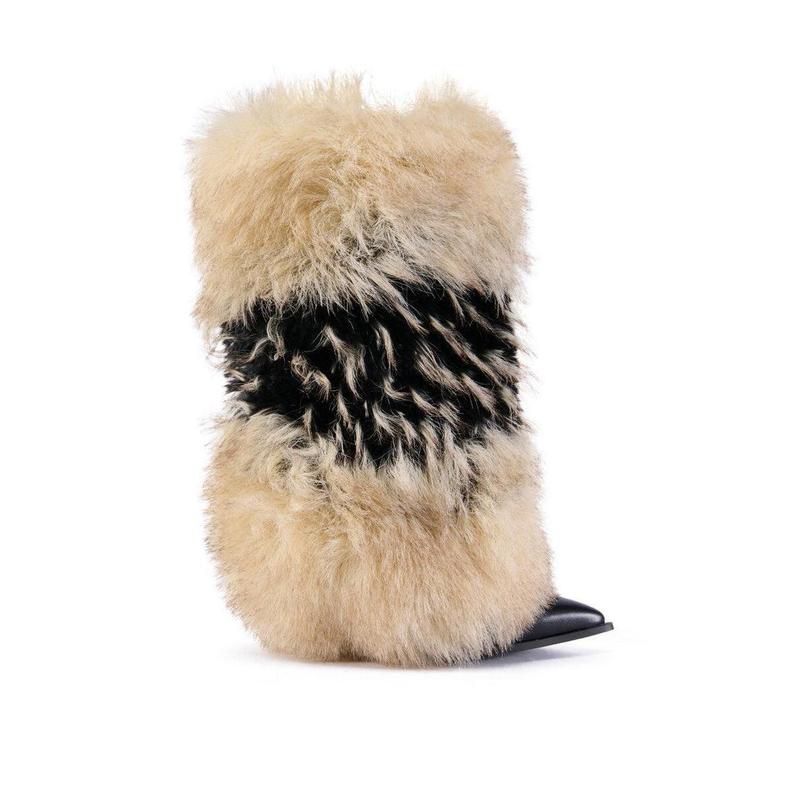 AZALEA WANG EKKO MULTI FUR BOOT