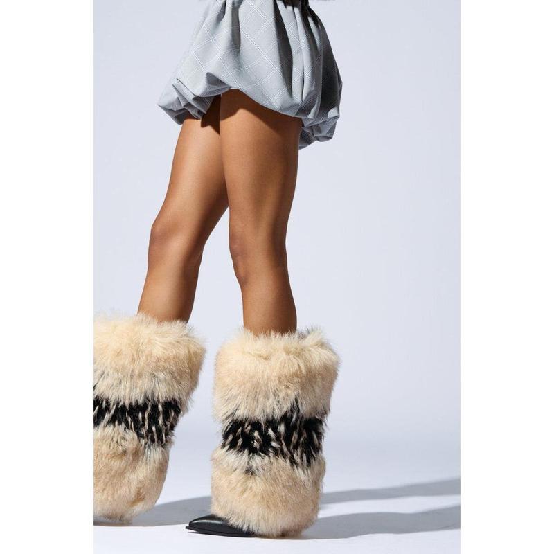 AZALEA WANG EKKO MULTI FUR BOOT