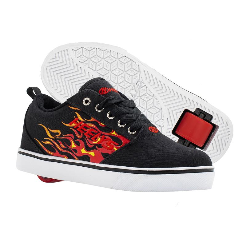 Heelys Shoes with Wheels  Pro 20 Prints with Flames