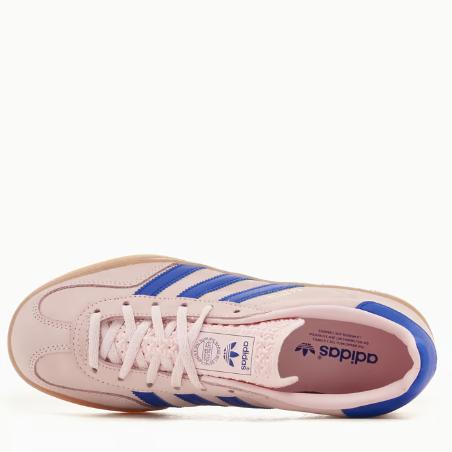 adidas Gazelle Indoor Clear Pink Lucid Blue JI1371 Womens Fashion Sneakers New