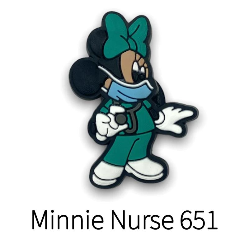 Nurse Mouse Croc Charms