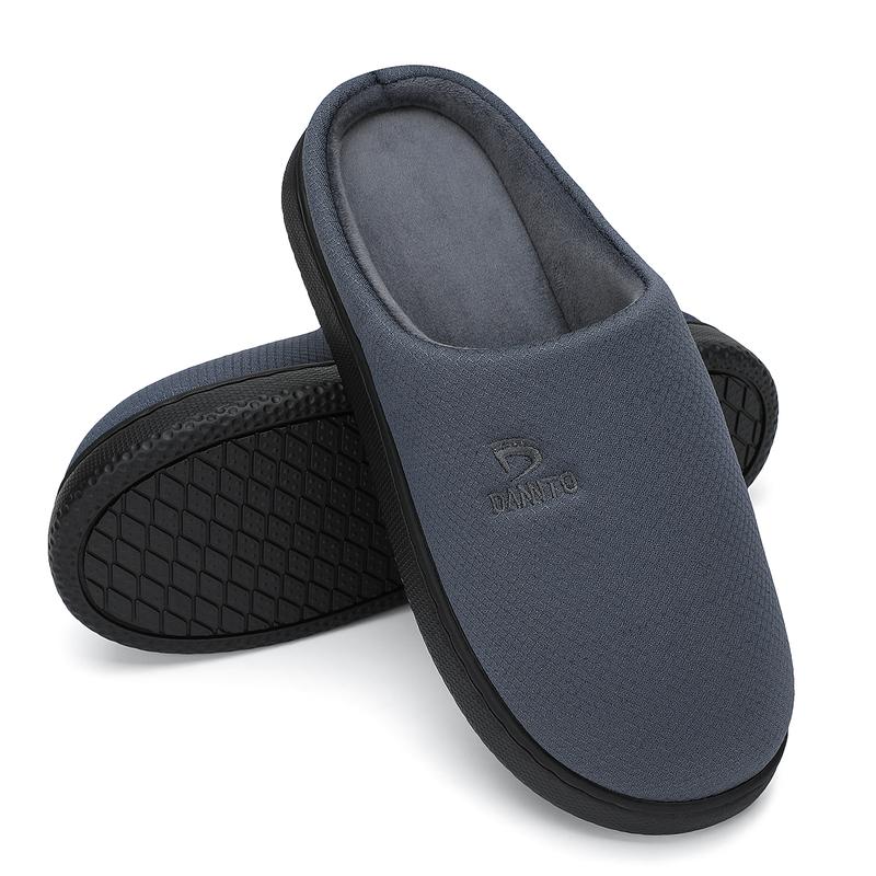 [Black Friday Sale] 2024 Womens Mens Memory Foam Slippers House Slide Sandals Bedroom Home Indoor Cozy Closed Toe Shoes Footwear Flipflop Comfort Boy Walking Shoes