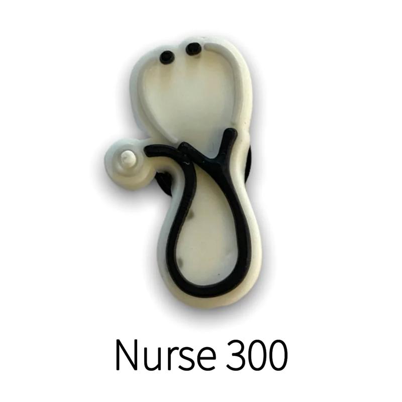 Nurse Mouse Croc Charms