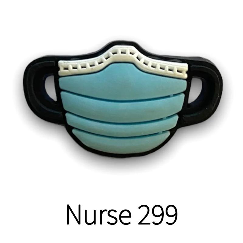 Nurse Mouse Croc Charms