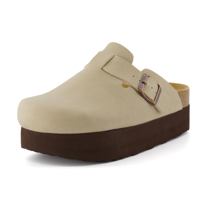 Cushionaire Women's Loom Platform Clog