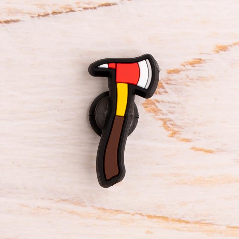 Firefighter Charms Fireman 13PCS Shoes Charms PVC Clog Pins Accessories Party Favors Birthday Gifts Holidays Decoration for Boys Women Girls