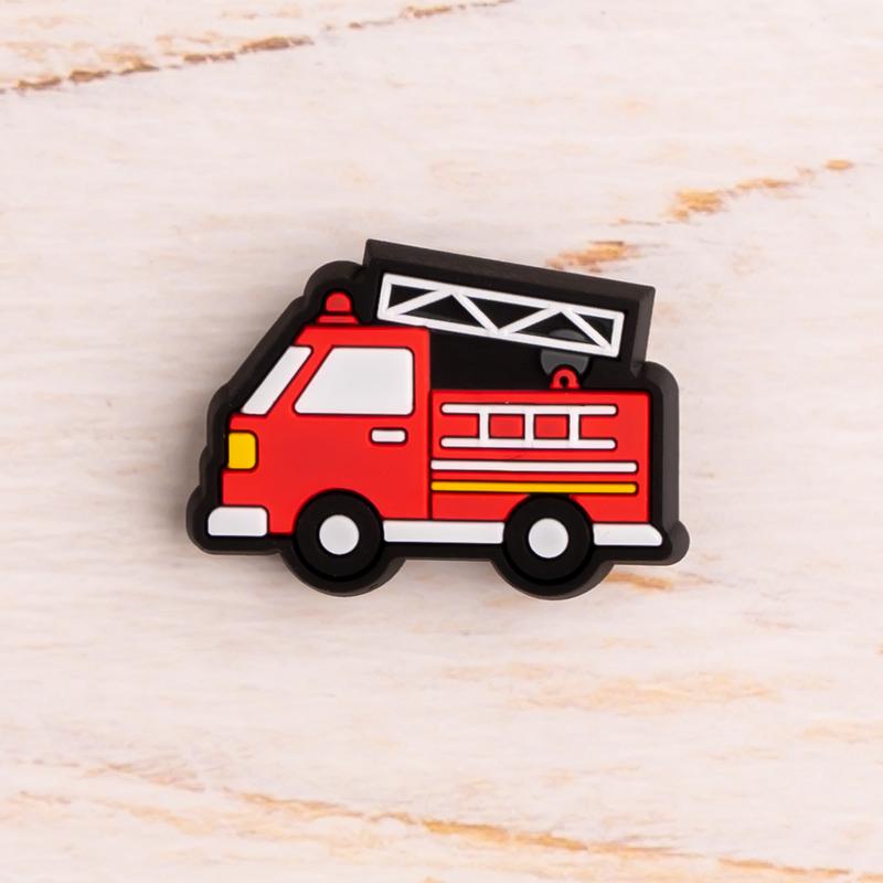 Firefighter Charms Fireman 13PCS Shoes Charms PVC Clog Pins Accessories Party Favors Birthday Gifts Holidays Decoration for Boys Women Girls