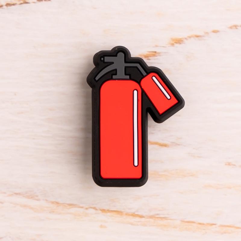 Firefighter Charms Fireman 13PCS Shoes Charms PVC Clog Pins Accessories Party Favors Birthday Gifts Holidays Decoration for Boys Women Girls