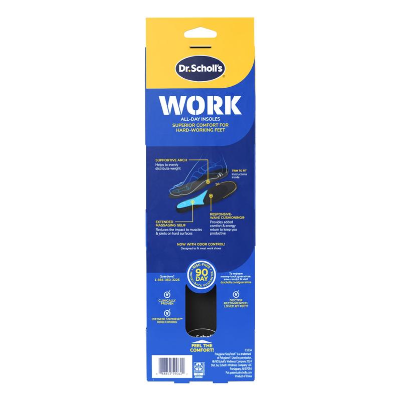 Work All-Day Superior Comfort Insoles