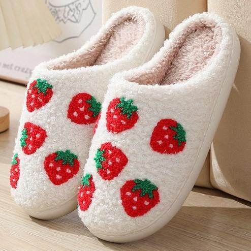 Women Slippers Slip on Cozy Indoor Outdoor Slippers Christmas Halloween Slippers for Women