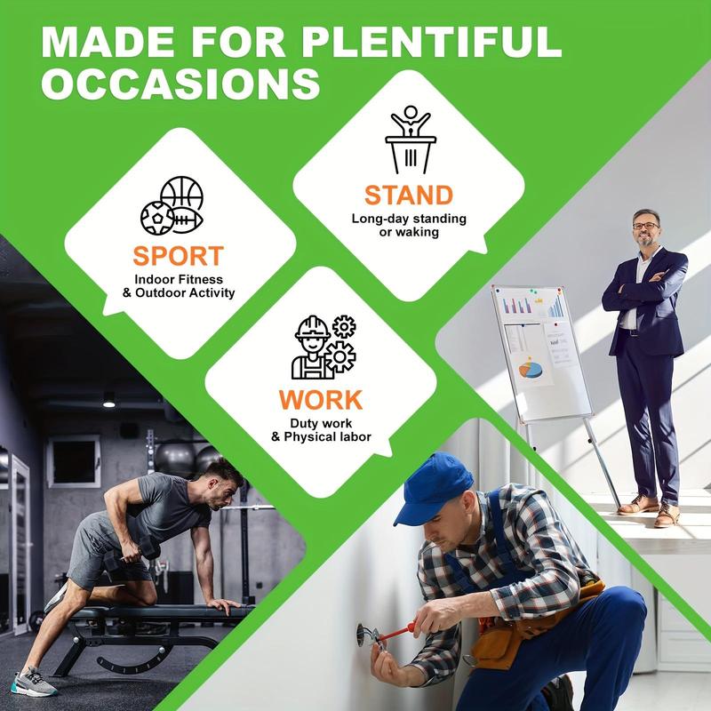 Comfortable Shock-absorbing Sports Insoles, 1 Pair Arch Support Insoles for Men & Women, Designed for Optimal Foot Health