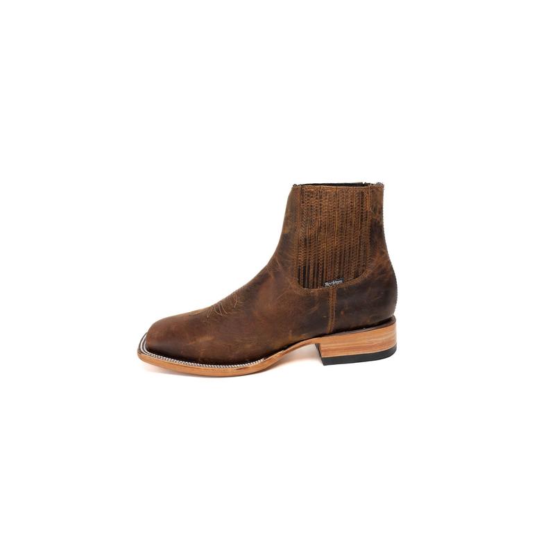 Senegal Ebano Men Square Toe Ankle Boot