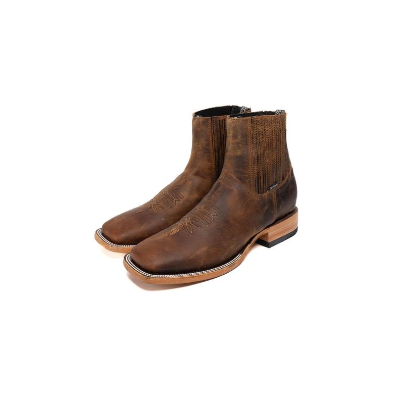 Senegal Ebano Men Square Toe Ankle Boot