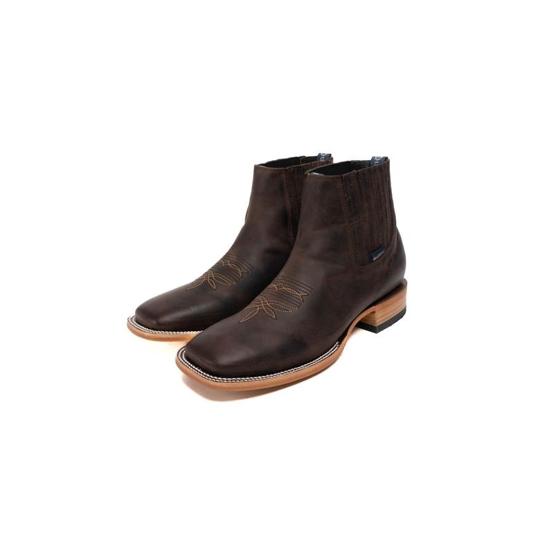 Senegal Ebano Men Square Toe Ankle Boot