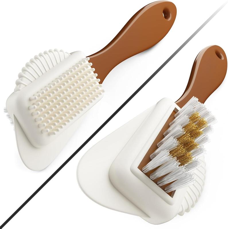 Suede & Nubuck 4-Way Shoe Brush Cleaner for Footwear