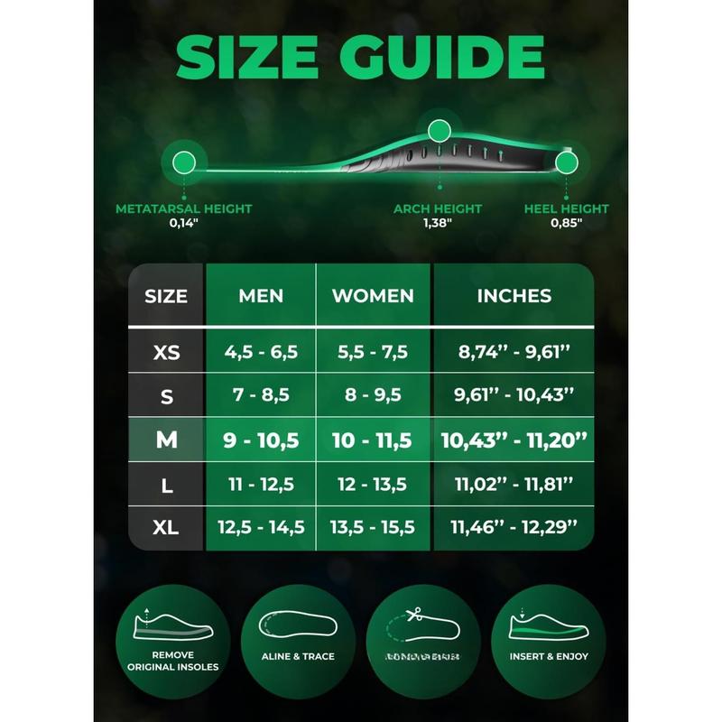 220+ lbs Plantar Fasciitis High Arch Support Insoles Men Women - Flat Feet Orthotic Inserts Standing All Day - Work Boot Shoe Insoles - Shoe Sole Flat Foot Heavy Men