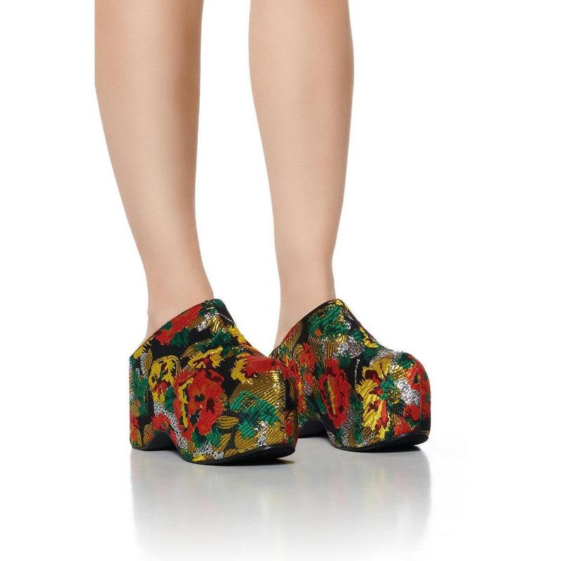 AZALEA WANG VESTA MULTI BROCADE CLOG