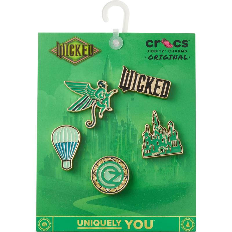 Crocs Jibbitz Wicked Character Shoe Charms 5-Pack crocs  wicked