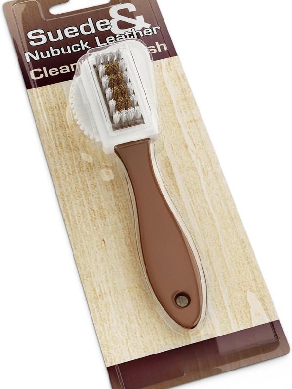 Suede & Nubuck 4-Way Shoe Brush Cleaner for Footwear