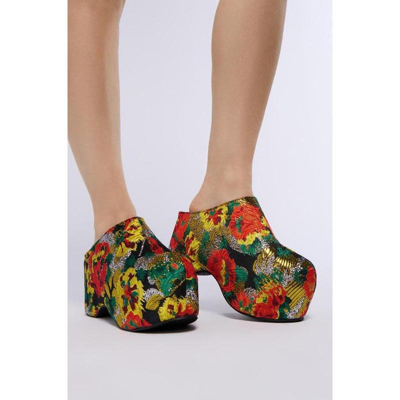 AZALEA WANG VESTA MULTI BROCADE CLOG