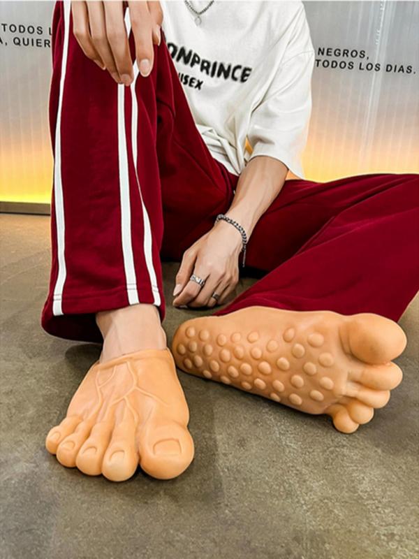 Cosplay Giant Feet Slippers , Casual Comfortable Home Slippers, Funny Slippers for Costume Party, Daily Wear