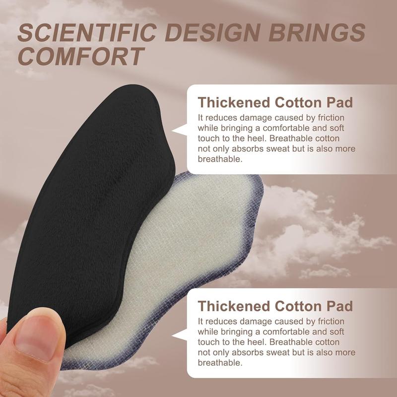 2 Pairs Heel Pads for Shoes, Filler Improved Shoe Fit and Comfort,Heel Grips Liner Cushions Inserts for Loose Shoes,  Anti Slip Shoe Filler Make Shoes Fit Tighter Footwear Insoles Footwear Insoles