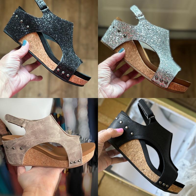 ?4 Beautiful Colors?Very G Wedges