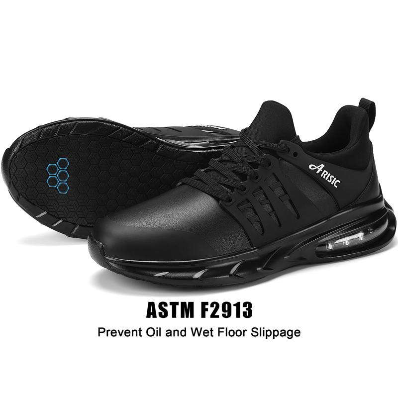 Men's Non Slip Shoes, Lightweight Mens Work Shoes & Restaurant or Food Service Sneakers