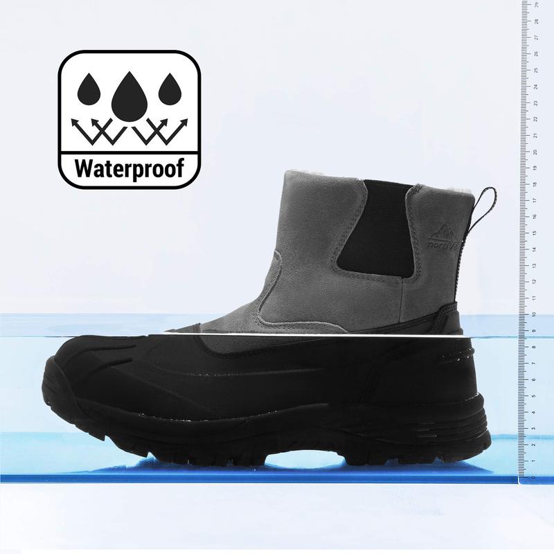 Men's Non-Slip Waterproof Snow Boots