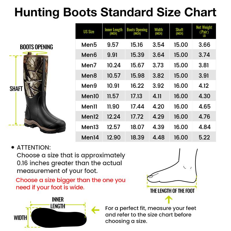 TideWe Hunting Boots for Men 16