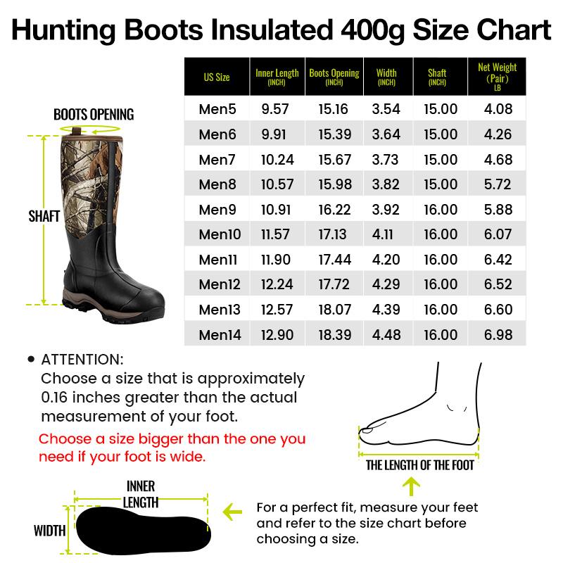 TideWe Hunting Boots for Men 16